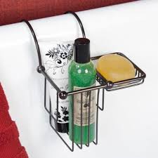 Over The Rim Shampoo Bottle And Soap Basket Bathroom Clawfoot Tub Clawfoot Tub Bathroom Clawfoot Tub Shower