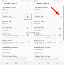 How To Disable Autocorrect Or Predictive Text On Samsung Keyboard Android Guide
