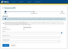 Cuando la solicitud esté aprobada, el bps se comunicara con ustedes. Adhesion A Bps A Traves De Ebrou Brou