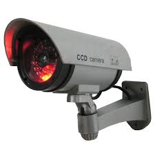 Fake security cameras (dummy or decoy cameras) are non functional surveillance cameras designed to fool visitors or anyone. Fake Outdoor Security Camera Dummy Security Camera Sabre