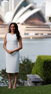 Meghan Markle Wore a Thing: Karen Gee Dress in Australia ...