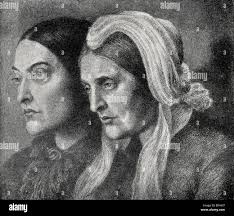 Christina rossetti and mother hi-res stock photography and images
