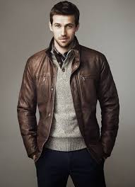 Men S Fashion Style Lc Waikiki F W 2013 Lookbook Stylish Leather Jacket Mens Outfits Mens Fashion Smart