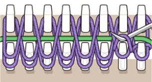 The loom knit scarf is one of the easiest and most demanded scarf patterns for beginners. Learn To Loom Knit Knitting Loom Knitting Patterns