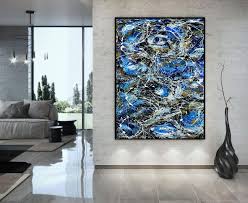 Check spelling or type a new query. Large Original Abstract Painting Modern Fine Art Home Decor Jackson Po Modernpaintingstore