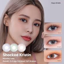 Shocked Kristin Make it happen, shock everyone. 全系列共三色月拋著色直徑13.4mm #重點是目前優惠中