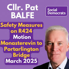 Cllr Pat Balfe is in Monasterevin, Ireland.