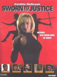 Cynthia rothrock has a psychic vision in the courtroom of brad dourif hallucinating and stabbing a cop while clutching a teddy bear. Female Justice 1996 Schnittberichte Com