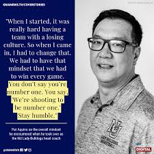 NU Lady Bulldogs' head coach Patrick Aquino shares the overall mindset he  encountered when he took over the team. Read more about them:  http://bit.ly/2Z7l5N0 Check out Cover Stories, in-depth special reports and