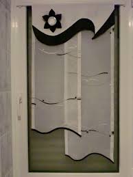 Hubsche Gardine Schwarz Weiss Welle Gardinen Schwarz Weiss Gardinen Vorhange Gardinen