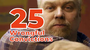 Top 25 Wrongful Convictions