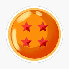 Also 4 star dragonball png available at png transparent variant. 4 Star Dragon Ball Stickers Redbubble