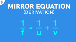 Mirror Equation Derivation Reflection And Refraction Don T Memorise Youtube
