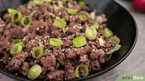 Use the defrost setting or heat on low power for more or less 4 minutes while pausing every 45 seconds to flip it to the other side. 3 Ways To Defrost Ground Beef Wikihow