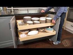 Installing Gliding Shelves In A Frameless Cabinet Youtube Using Spacers To Fill Up The Spa Frameless Cabinets Diy Kitchen Cabinets Building Kitchen Cabinets