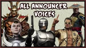 Now you can hear more of his intonations by unlocking the newly added robocop announcer voice! Download All Announcer Voices In Mortal Kombat 11 Includ