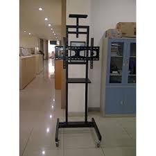 Tangga besi ini disusun dari pijakan yang terhubung dengan sangat apik. Jual Bracket Tv Standing Besi Holo Dua Tiang Model H Mandiri Bracket Jakarta Barat Dki Jakarta Indotrading