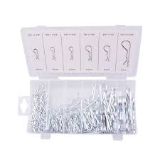 sontax 150 piece hitch pin clip set with assorted sizes