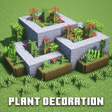 Lovely Garden Decorations For Minecraft In 2020 Plant Decor Decor Minecraft Plans
