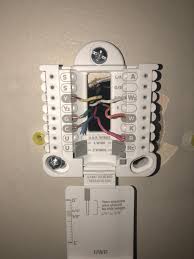 Rth6360d1002 honeywell home t3 / home owners thermostat get it at most home improvement stores. I Need Help With The Wiring For A Honeywell Lyric T5 And A Rheem Heat Pump That S What I Have Questions About I Am