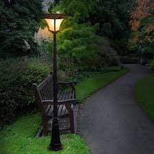 Pin By Helen Ryan On Light Post Solar Lamp Post Outdoor Lamp Posts Garden Lamp Post