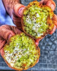 Gruppo Dalmata Sur Instagram Basil Arancini Freshly Prepared And Perfectly Fried At 180 C Basil Basilic Basilic Italian Recipes Arancini Breakfast