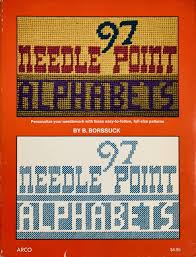 97 Needlepoint Alphabets B Borssuck 9780668036559 Amazon