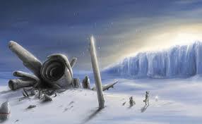 Crashed Spaceship Hd Wallpaper Alien Worlds Fantasy Sci Fi Fantasy