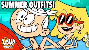 The Loud's Best Summer Fashion Outfits! | The Loud House - YouTube