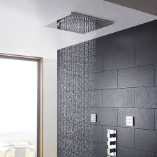 Ceiling Rain Shower Head With Images Ceiling Shower Head Rain Shower Head Ceiling Shower Tile