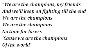 Meaning Of We Are The Champions By Queen Song Meanings And Facts