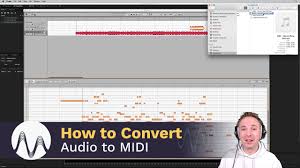 Fast and easy midi to wav, midi to mp3 converter for natural sounding music. How To Convert Audio To Midi Youtube