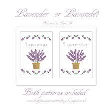 Lavender cross stitch pattern quantity. Freebie Friday Lavender Cross Stitch Pattern And A Revived Pattern From 2010 Happiness Is Cross Stitching