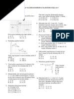 Soal bahasa indonesia kelas 8. Soal Transformasi Geometri Kelas 9 Smp