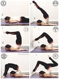 Getting Into Inverted Locust Yoga Pose Or Viparita Salabhasana In Sanskrit Yoga Inversions Easy Yoga Workouts Fun Workouts Yoga Inversions