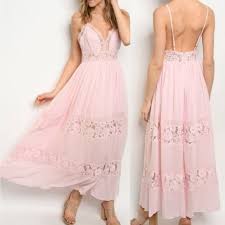 Dresses Light Pink Maxi Dress Fpr Women Poshmark