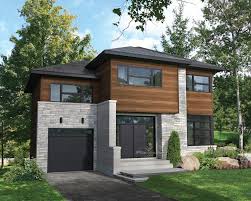 Plans De Maison Etage 21866 Contemporary House Plans Contemporary House House Plans