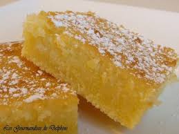 Carre Moelleux Au Citron Moelleux Au Citron Gateau Moelleux Recette Dessert