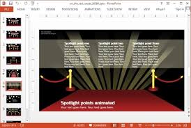 Get unlimited access to 20,000+ powerpoint templates, 100% editable & compatible Animated Red Carpet Powerpoint Template