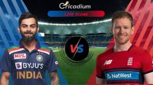 India bundled out england for 164 in their second innings with more than four sessions to spare in the match. Ind Vs Eng Live Score England Tour Of India 2021 1st Odi India Vs England Live Cricket Score