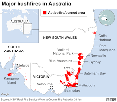 If the satellite cannot see the ground through, for example, smoke and clouds, a hotspot won't be detected. Australia Fires A Visual Guide To The Bushfire Crisis Bbc News