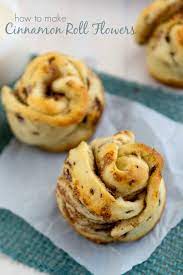 Cinnamon Roll Flowers Recipe How Sweet Eats Sweet Buns Cooking And Baking
