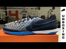 Nike Tiempo Legend 8 Academy Ic Under The Radar Black Blue Hero Youtube