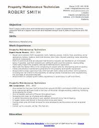 Property manager job description template. Property Maintenance Technician Resume Samples Qwikresume