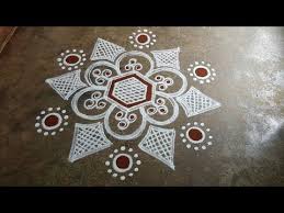 Navarathri Special Rangoli Simple Padi Kolam Pandaga Muggulu Easy Rangoli 23 You Rangoli Designs Flower Colorful Rangoli Designs Rangoli Border Designs