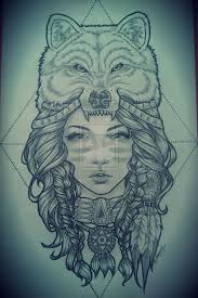Maybe you would like to learn more about one of these? Headdress Tattoo Tattoo Drawings Girl Tattoos