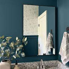 Deep Dive Dark Ocean Blue Paint Color
