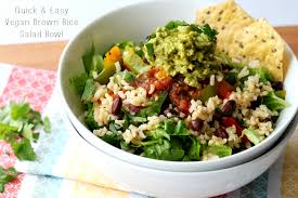 Vegan Brown Rice Burrito Salad Bowl Kim S Cravings Healthy and delicious, each one can double as a main or side a big, bountiful salad is the best way to celebrate delicious seasonal produce! vegan brown rice burrito salad bowl