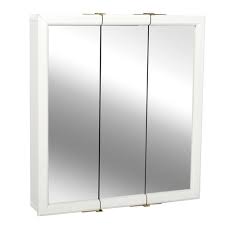 This bargain is not available for online purchase Zenith 24 W X 26 H White Tri View Medicine Cabinet At Menards