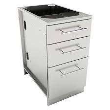 outdoor kitchen diy three drawer